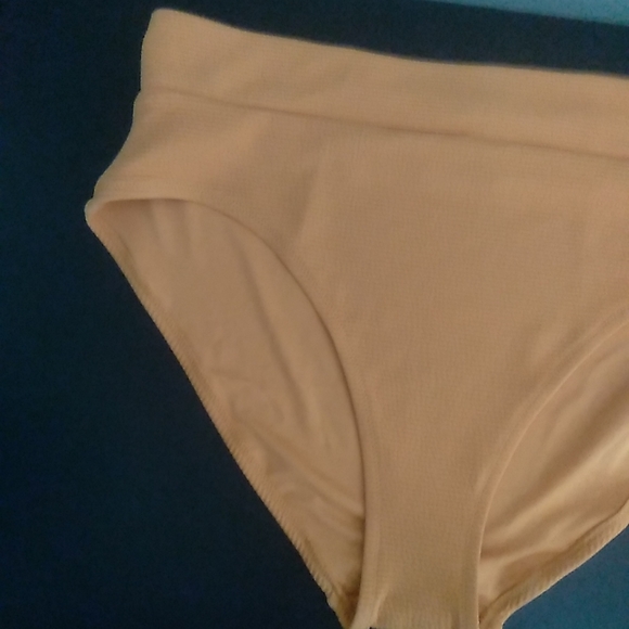Old Navy Women’s Size 2XL Swimsuit Bikini Bottoms French Terry Orange - Picture 2 of 5